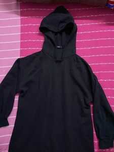 Black Hoodie Dress
