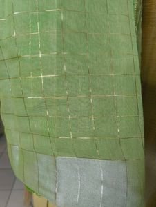 New Saree With Falls Pico Tag