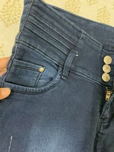Ripped Detailed Jeans For Girls