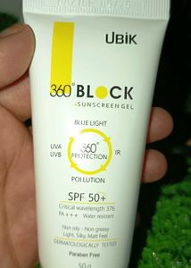 Ubik 360 Block Sunscreen Gel SPF 50+