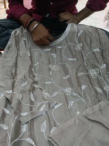 Embroidered Kurta Set
