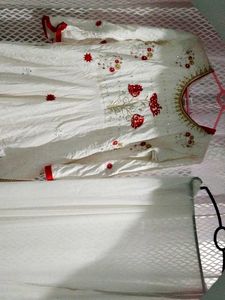 White Frock Suit