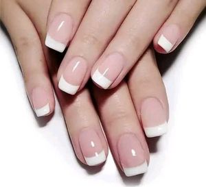 Fake Nails French Extensions Artificial Nail