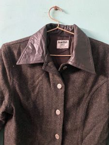 Vintage Style Wool Blend Jacket