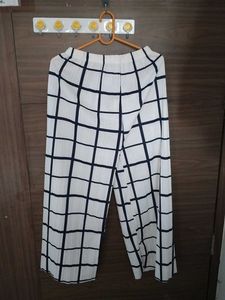 Checkered Palazzo Pants