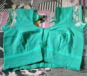 Moti Work Saree