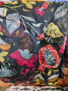 Floral Print Scarf