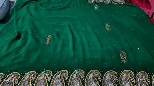 Heavy Work Saree