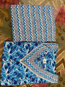 Women Blue Kurta Set , For Daily | Office| Festiva