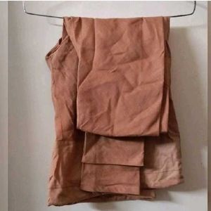 Embroidered Khadi Cotton Kurta Pajami Set