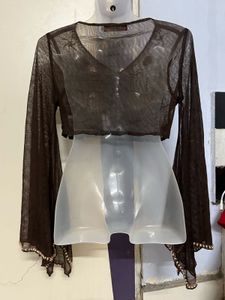Pintrest korean embroidered mauve jacket