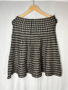 Houndstooth Mini Skirt