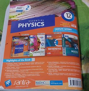 Essential Physics Textbook - Class 12