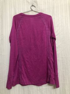 Danskin Now Pink Long Sleeve T Shirt