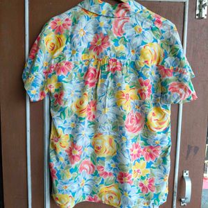 Floral Oversized Shirt