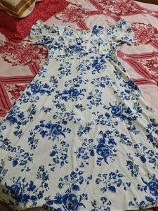 Floral Print Maxi Dress