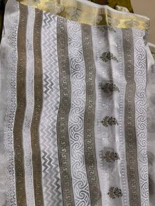 Elegant Floral Saree