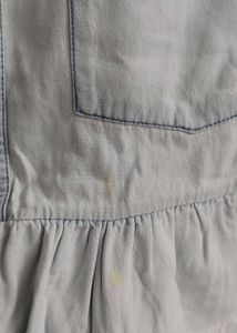 Zara Lightwashed Denim Shirt Aka Jacket