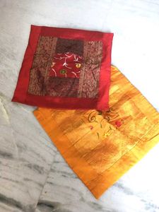 Embroidered Pillow/Cushion Covers - Set of 2