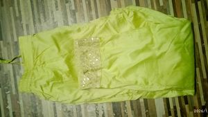 Green Embellished Kurta