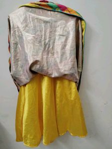 7 Yesrs Girls&#39; Dress with Embroidered Vest