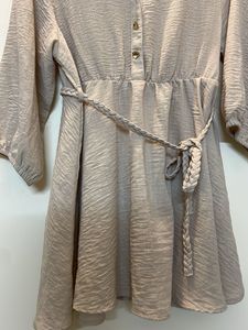 new Cream Color Dress For Ladies