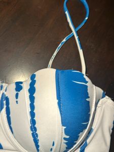 Blue Bikini Bralette