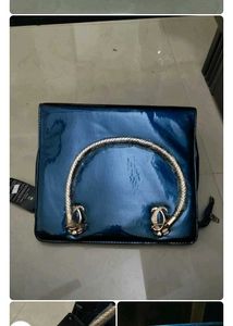 Blue Hand Bag New With Tag