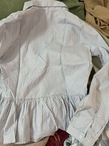 cute office check top