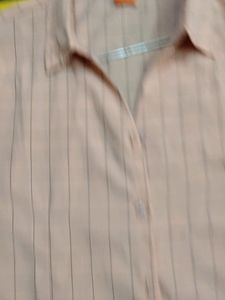 Light Pink Formal Check Shirt