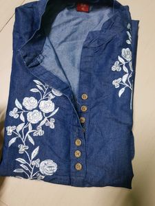 Unused Denim Kurti