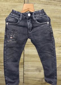 Stylish Grey Denim Jeans