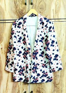 Floral Print Blazer size-36