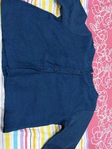 Cute Floral Applique Top