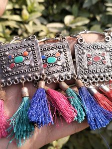 Tassel Statement Earrings