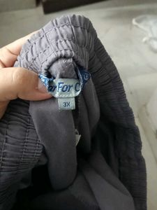 Combo of Grey and Blue Cargo Pants