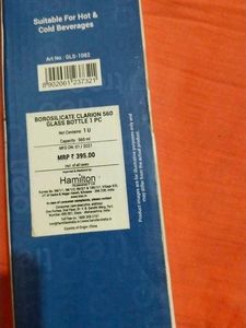 Treo MiltonBoro Silicate Glass Bottle
