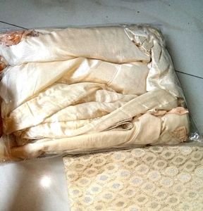 Elegant Fabric Set Kurti Pajama And Chunni