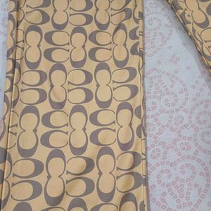 Coach Print Pants