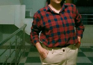 Red &amp; Blue Plaid Shirt