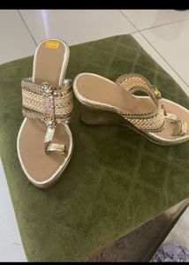 Golden Flats &amp; Sandals
