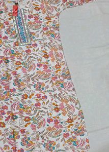 Floral Print Kurti with Palazzo Pants