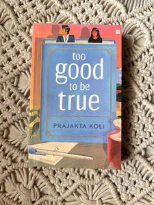 Too Good To Be True Novel