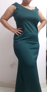 BRAND NEW BOTTLE GREEN GOWN