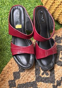 Beautiful Red block  Heels