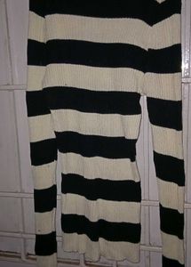 Striped Knit Sweater