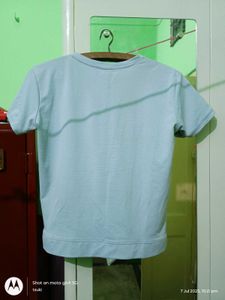 baby blue top Balmain