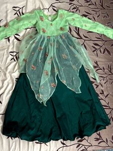 Designer Girls Flare Gown