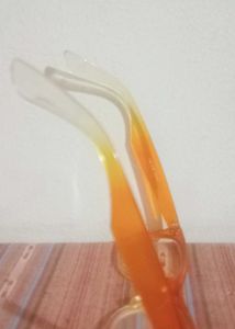 Vintage Orange Eyeglasses casual wear