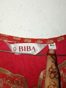 Biba Red Ethnic Tunic
